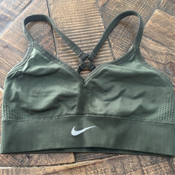 Nike Olive Sports Bra - Picture 8 of 9